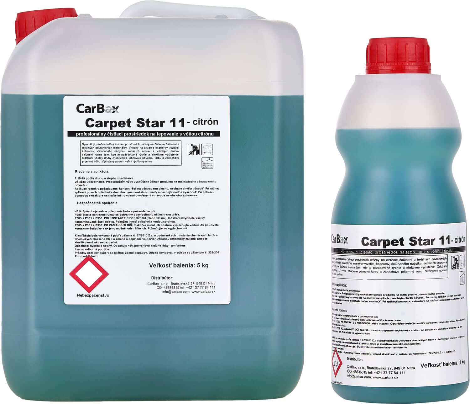 Carpet Star 11 (Lemon Scent) - Non-foaming