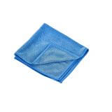 Soft microfibre cloth - blue